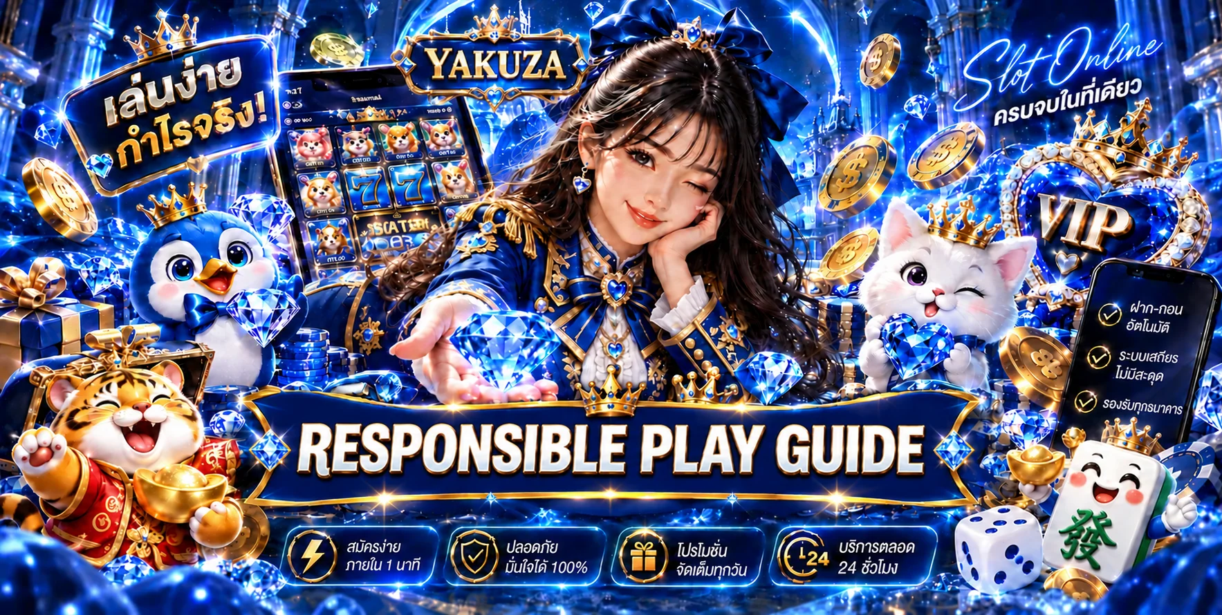 YAKUZA คู่มือตั้งงบและเล่นอย่างรับผิดชอบ